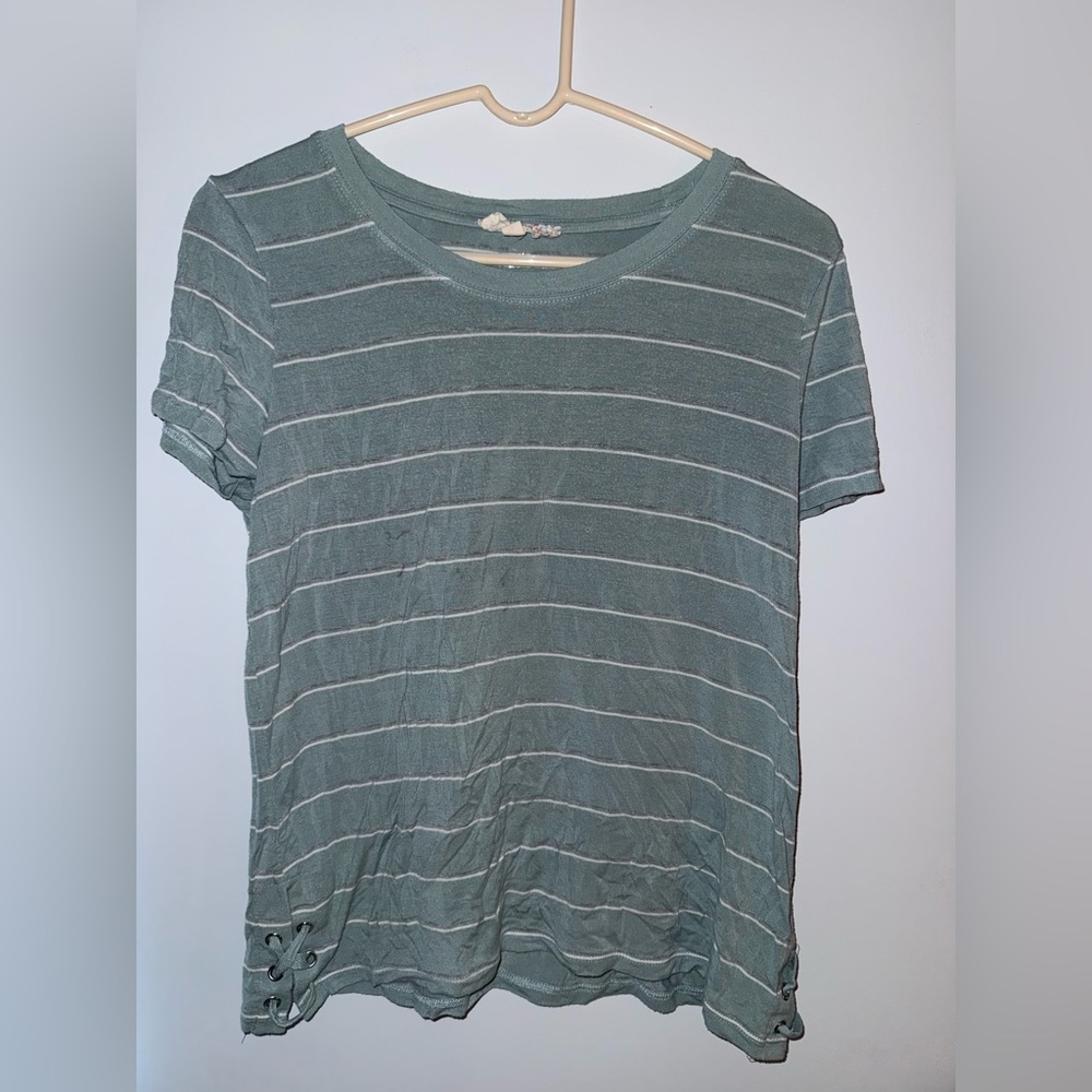 Pink Republic Sage Green Tee